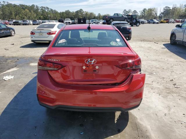  HYUNDAI ACCENT 2022 Czerwony