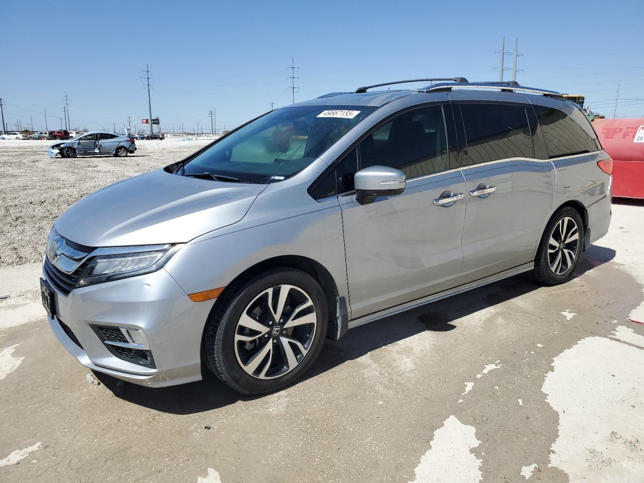 2019 Honda Odyssey Elite на продаже в Haslet, TX - Rear End