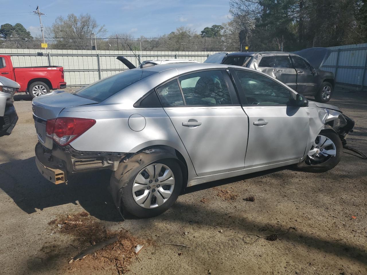 2015 Chevrolet Cruze Ls silver null gas 1G1PA5SH4F7174271 photo #4