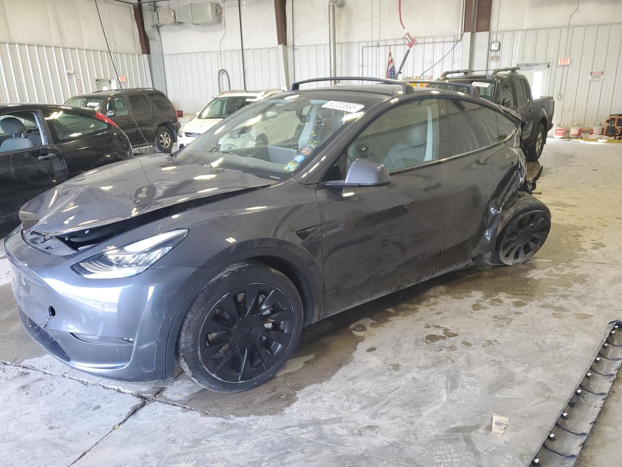 2021 Tesla Model Y на продаже в Franklin, WI - All Over