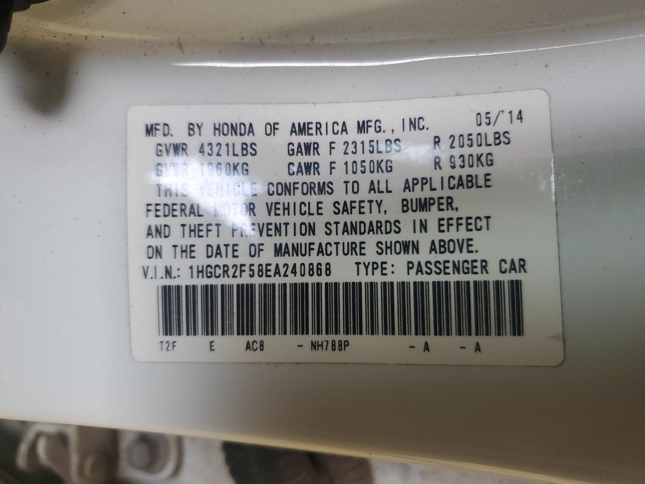 2014 Honda Accord - Image 14