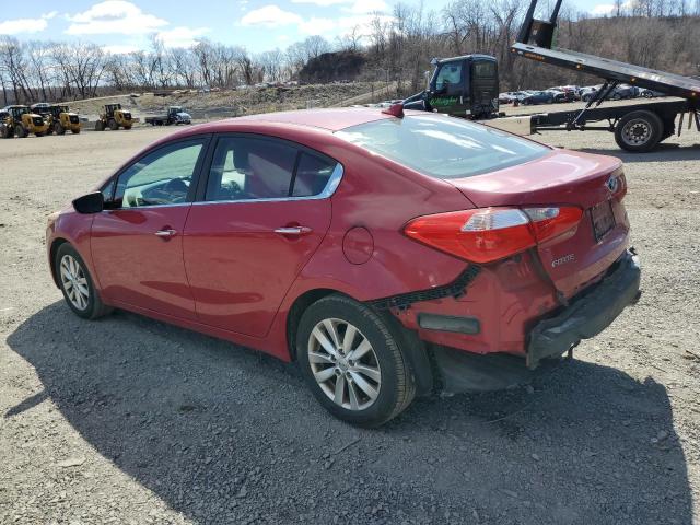  KIA FORTE 2014 Czerwony