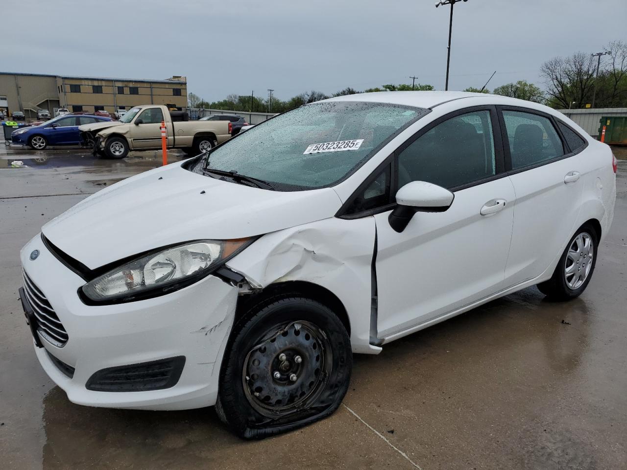 2015 Ford Fiesta S na sprzedaż w Wilmer, TX - Front End