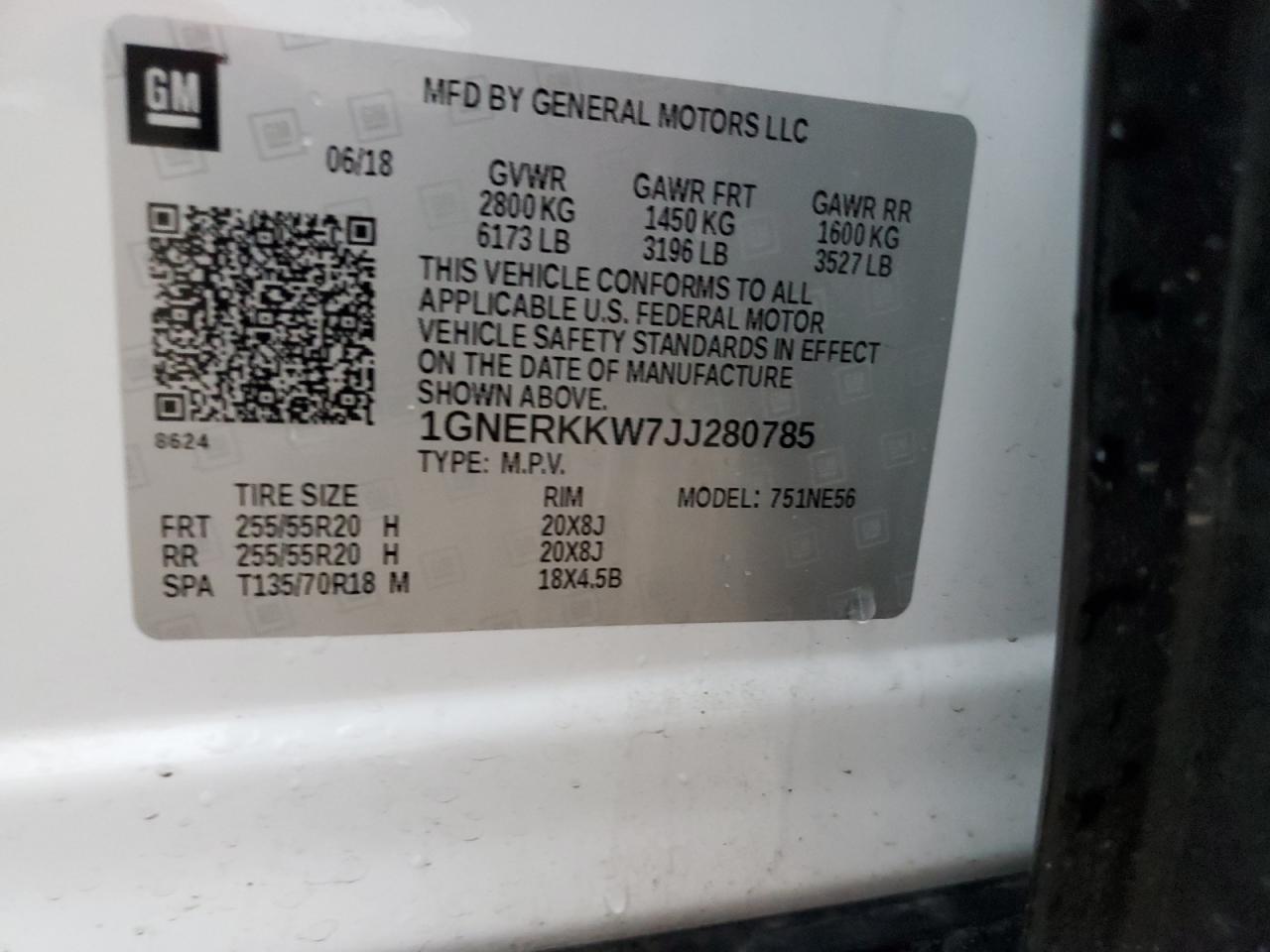 2018 Chevrolet Traverse - Image 13