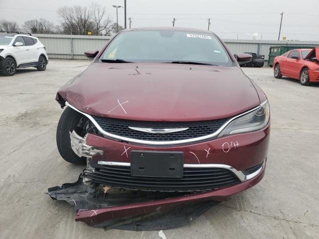 Sedans CHRYSLER 200 2016 Red