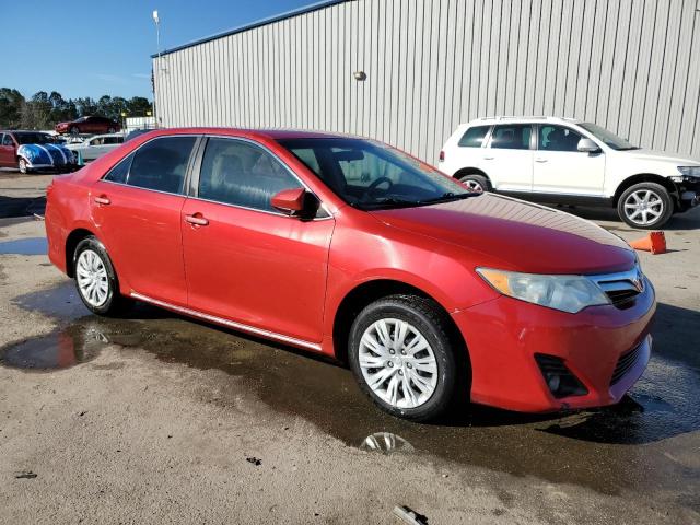  TOYOTA CAMRY 2012 Czerwony