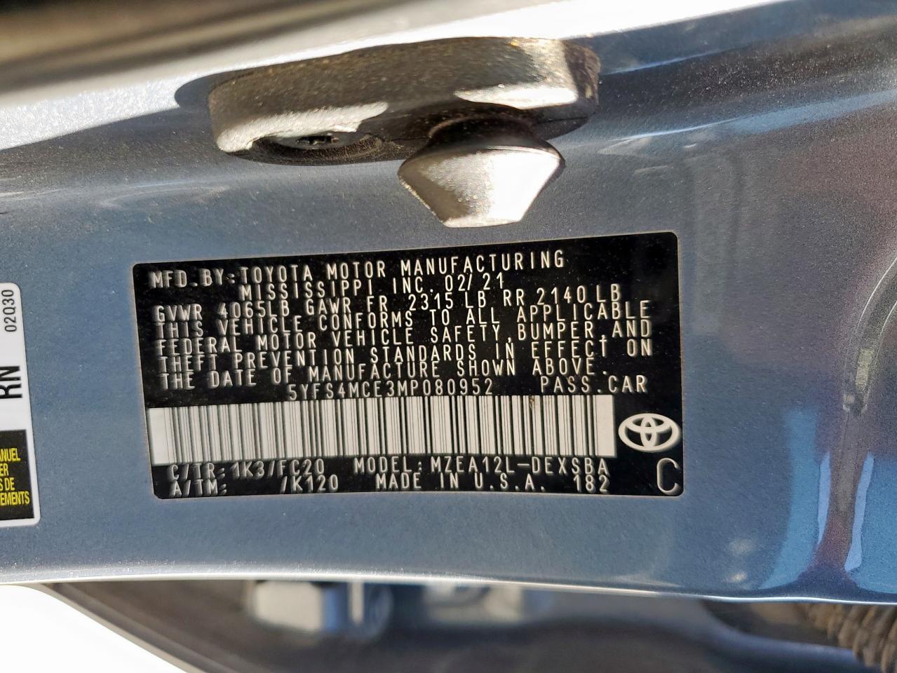 2021 Toyota Corolla - Image 13