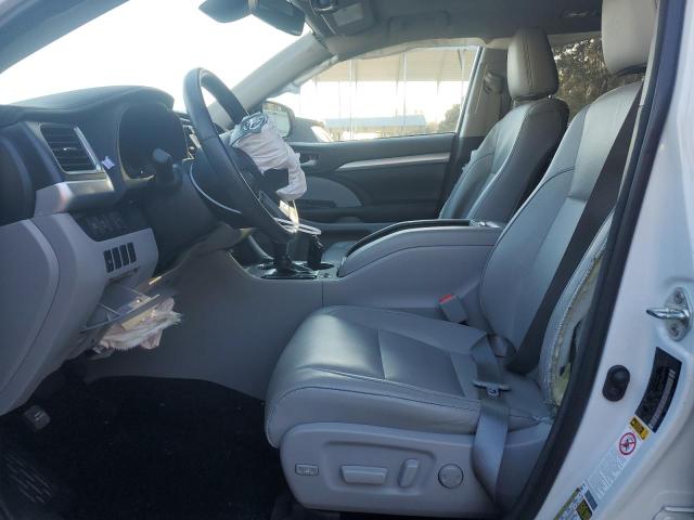  TOYOTA HIGHLANDER 2018 Білий
