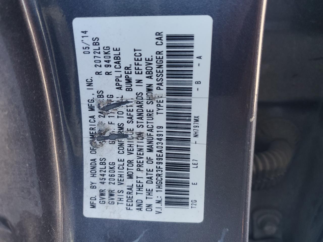 2014 Honda Accord - Image 14