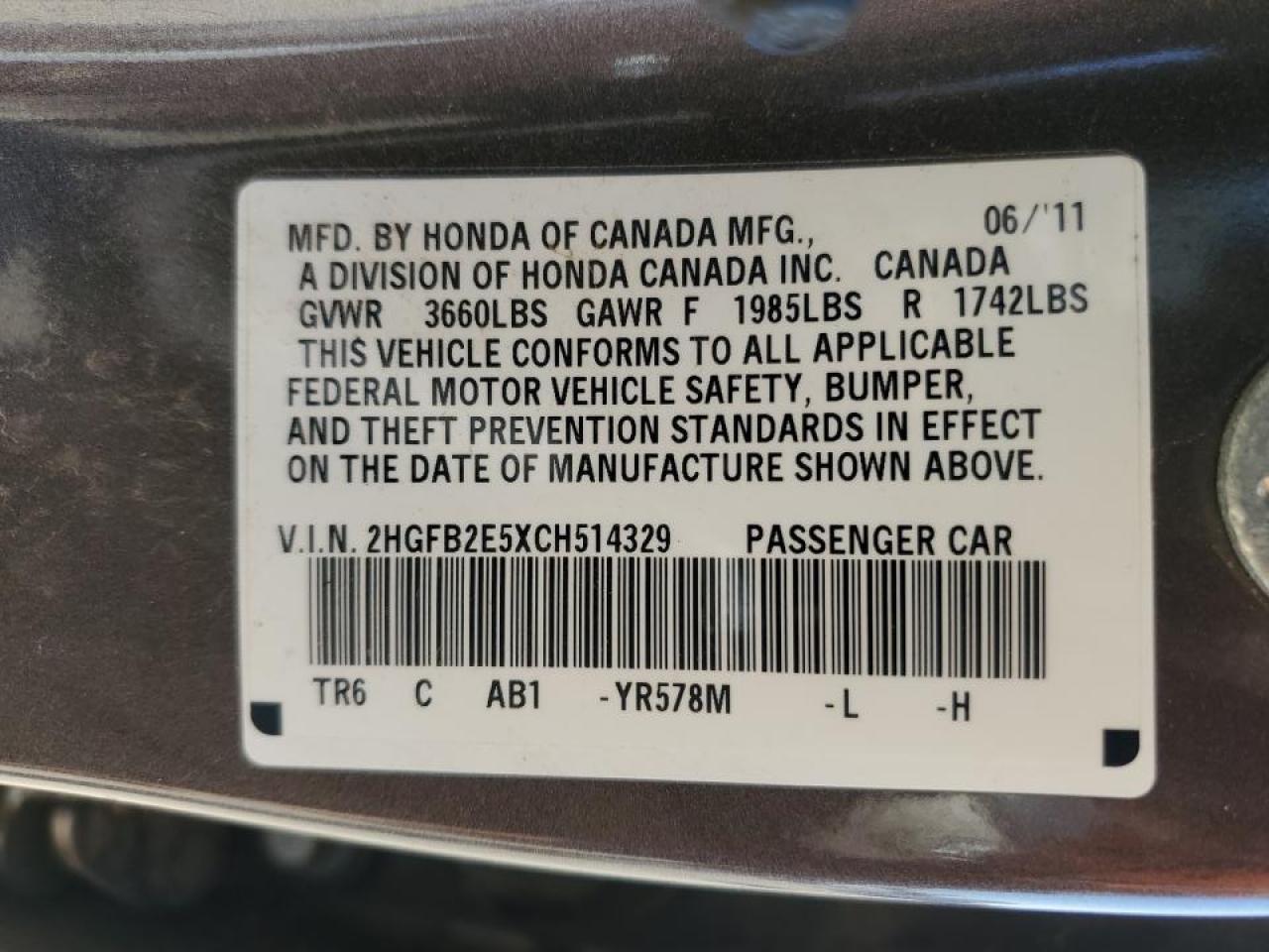 2012 Honda Civic - Image 12