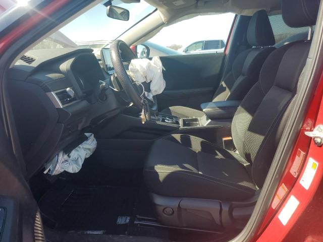  MITSUBISHI OUTLANDER 2022 Red