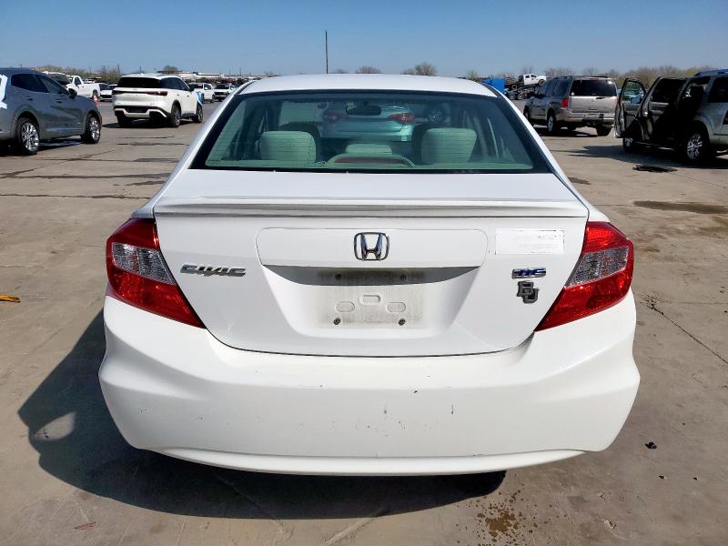  HONDA CIVIC 2012 Белы