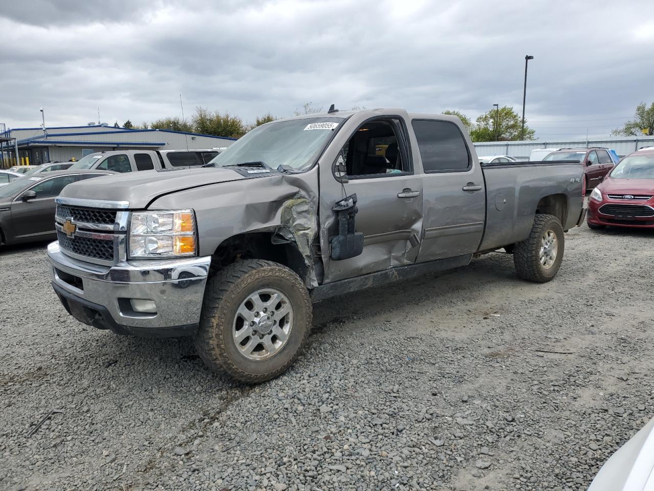 2013 Chevrolet Silverado K2500 Heavy Duty Ltz იყიდება Sacramento-ში, CA - Rollover