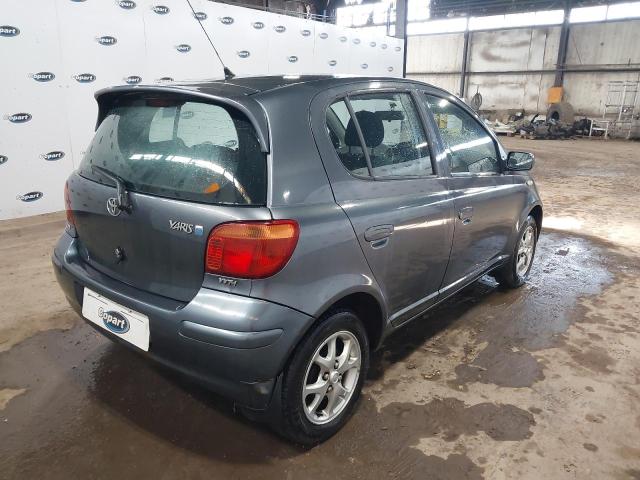 2005 TOYOTA YARIS BLUE