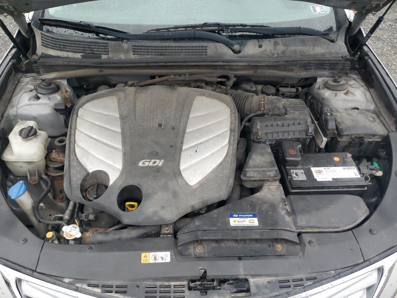 2012 Hyundai Azera Gls VIN: KMHFH4JG6CA194131 Lot: 50253965