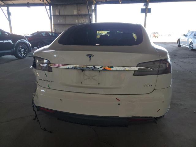  TESLA MODEL S 2015 White