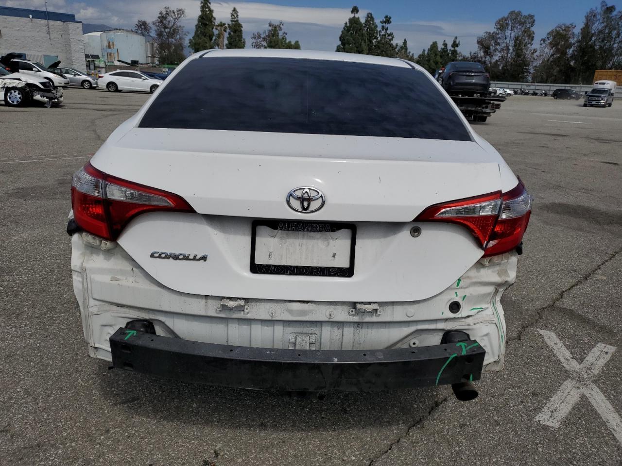 2016 Toyota Corolla L VIN: 5YFBURHE8GP529455 Lot: 49424915
