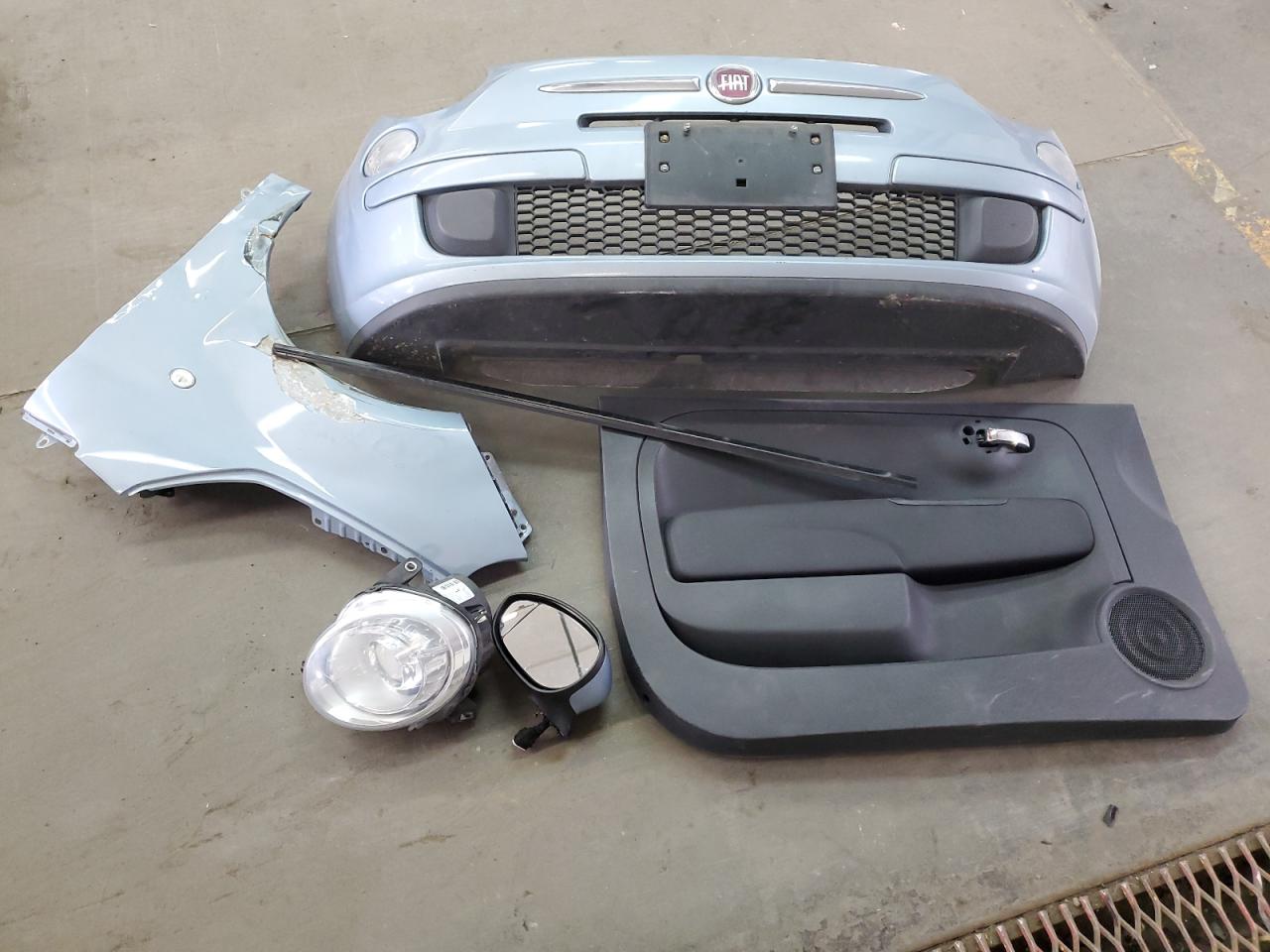 2015 Fiat 500 Pop VIN: 3C3CFFAR2FT534600 Lot: 47607025