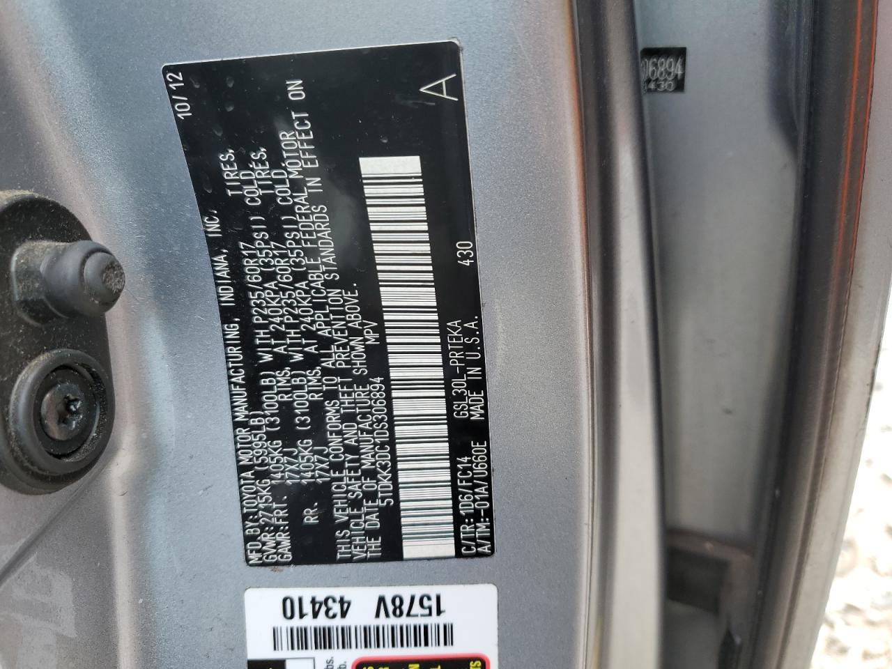 2013 Toyota Sienna - Image 13