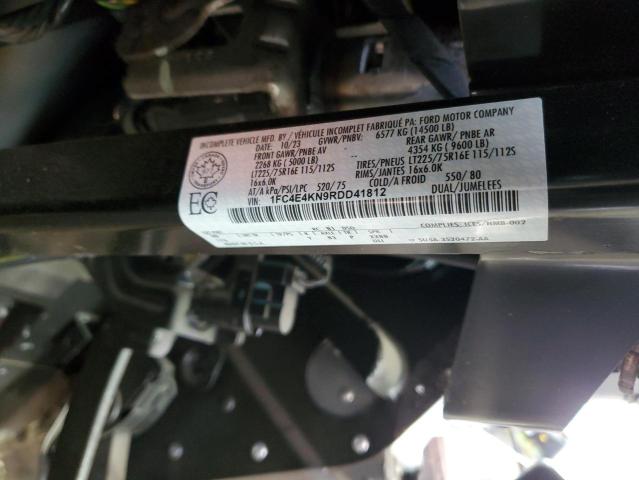 2024 FORD ECONOLINE E450 SUPER DUTY COMMERCIAL STRIPPED CHASSIS