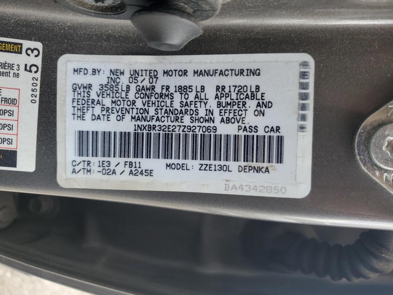 2007 Toyota Corolla - Image 14