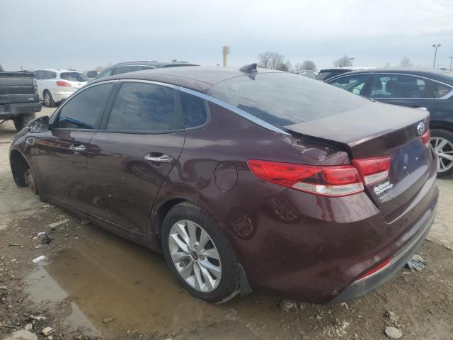  KIA OPTIMA 2018 Бургунди