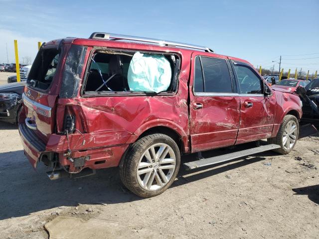  FORD EXPEDITION 2015 Czerwony