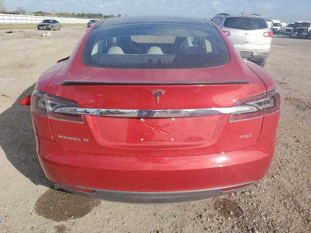 Хетчбеки TESLA MODEL S 2013 Червоний