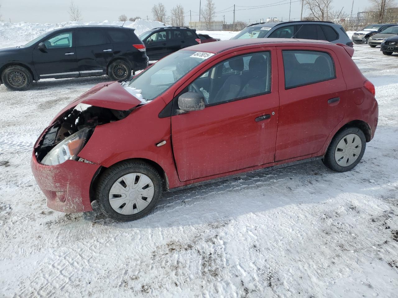 2015 Mitsubishi Mirage De for Sale in Montreal-est, QC - Front End