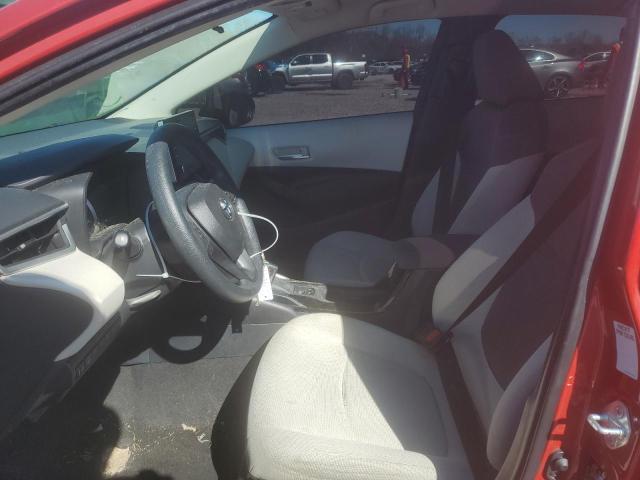  TOYOTA COROLLA 2021 Красный