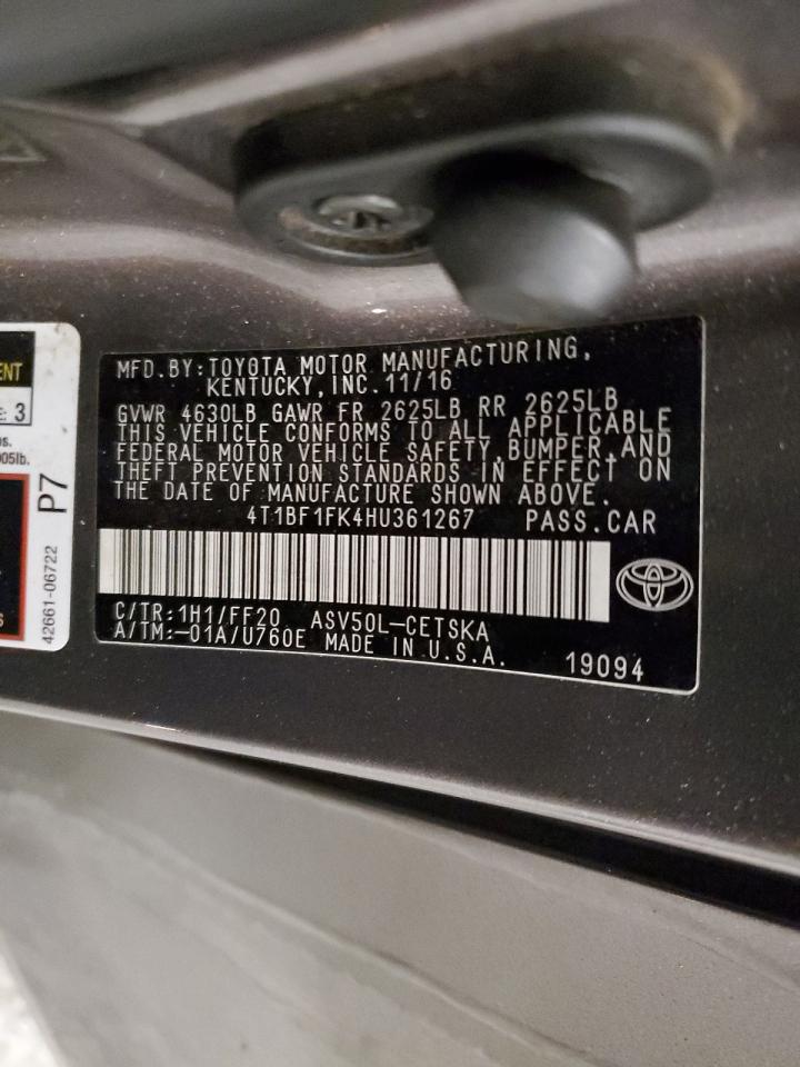 2017 Toyota Camry - Image 12