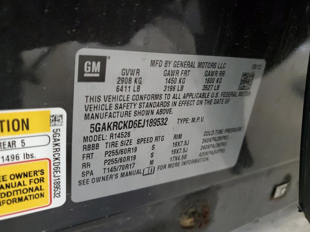 2014 Buick Enclave - Image 13