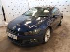 2009 VOLKSWAGEN SCIROCCO G for sale at Copart SANDWICH