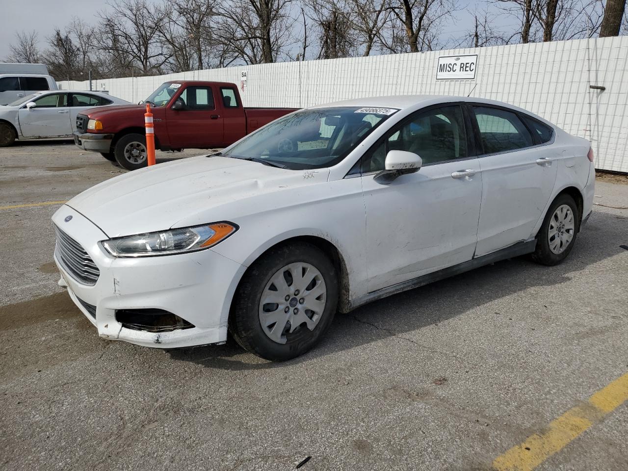 2014 Ford Fusion S იყიდება Bridgeton-ში, MO - Undercarriage