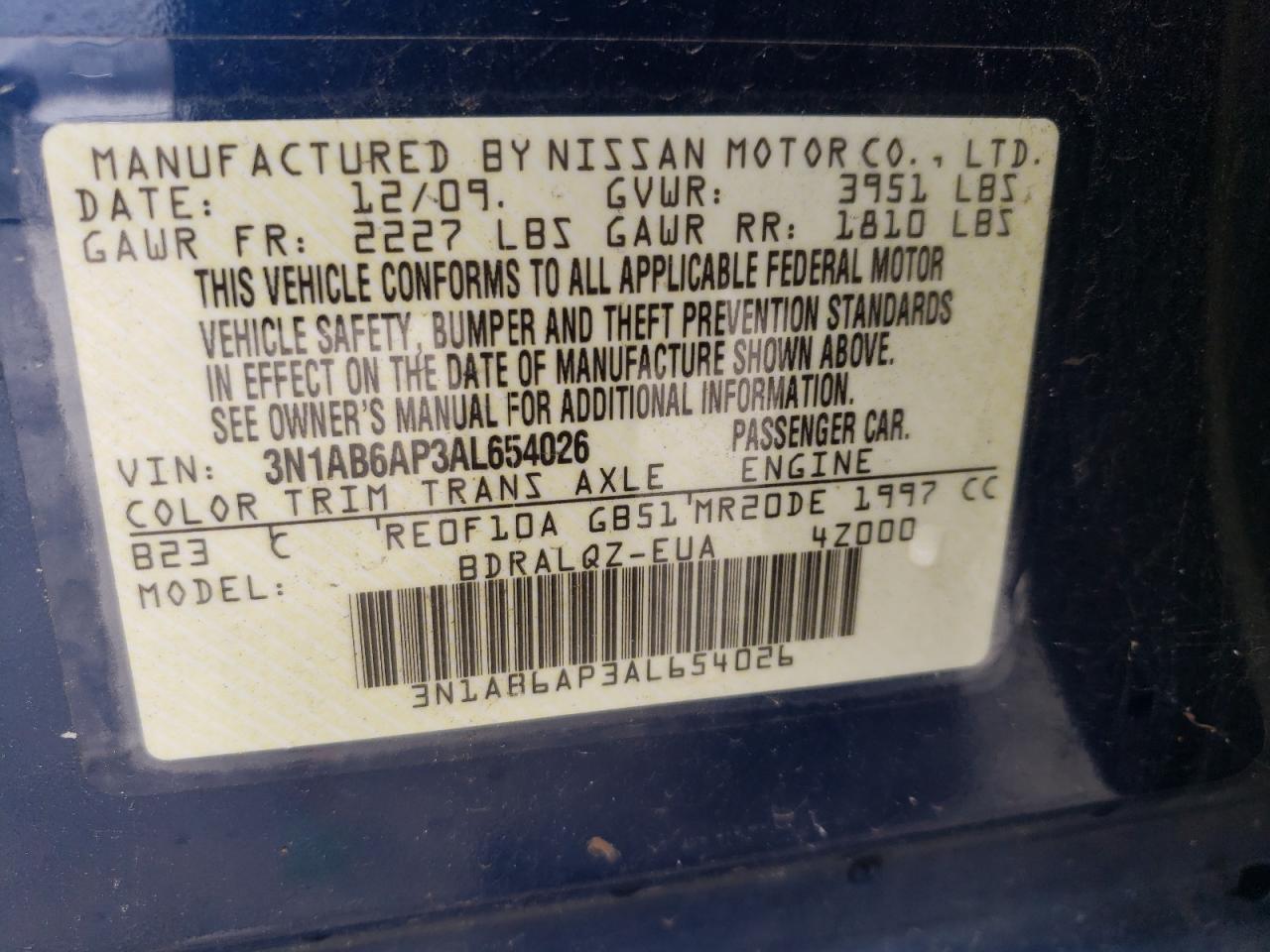 2010 Nissan Sentra - Image 13