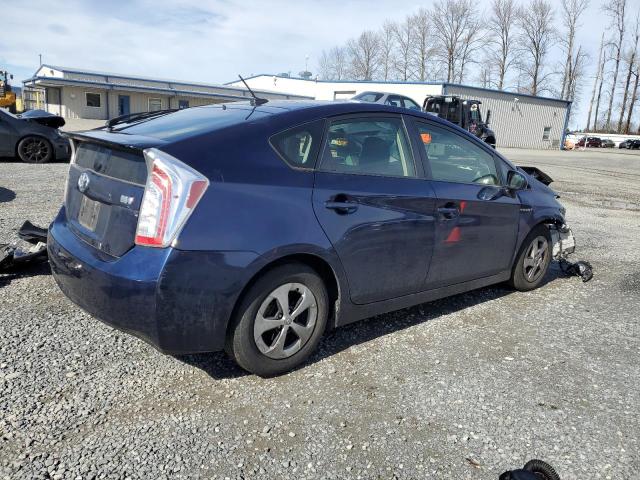  TOYOTA PRIUS 2012 Blue