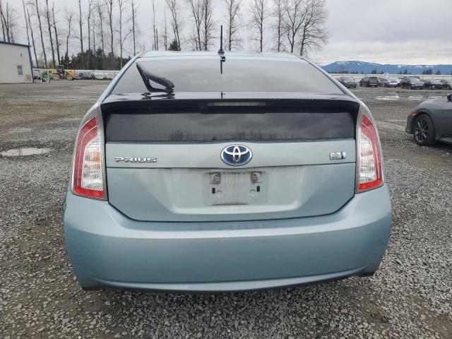  TOYOTA PRIUS 2013 Бирюзовый