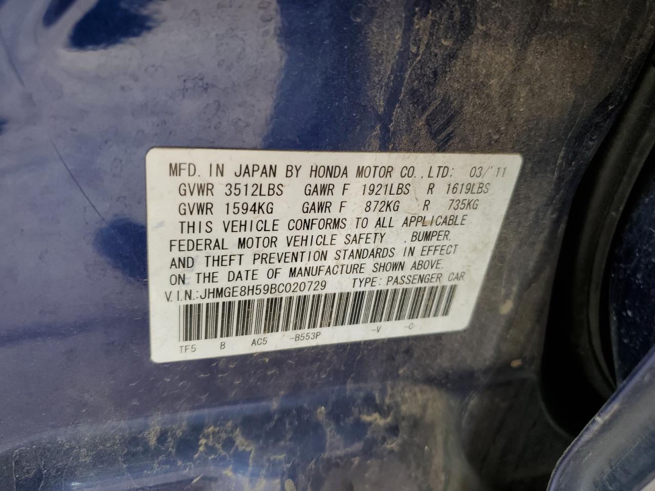 2011 Honda Fit - Image 12