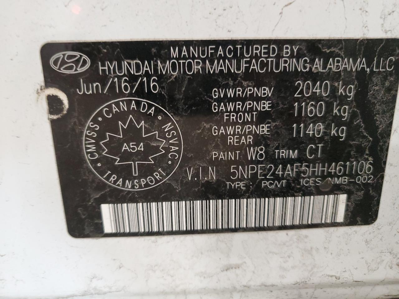 2017 Hyundai Sonata - Image 12