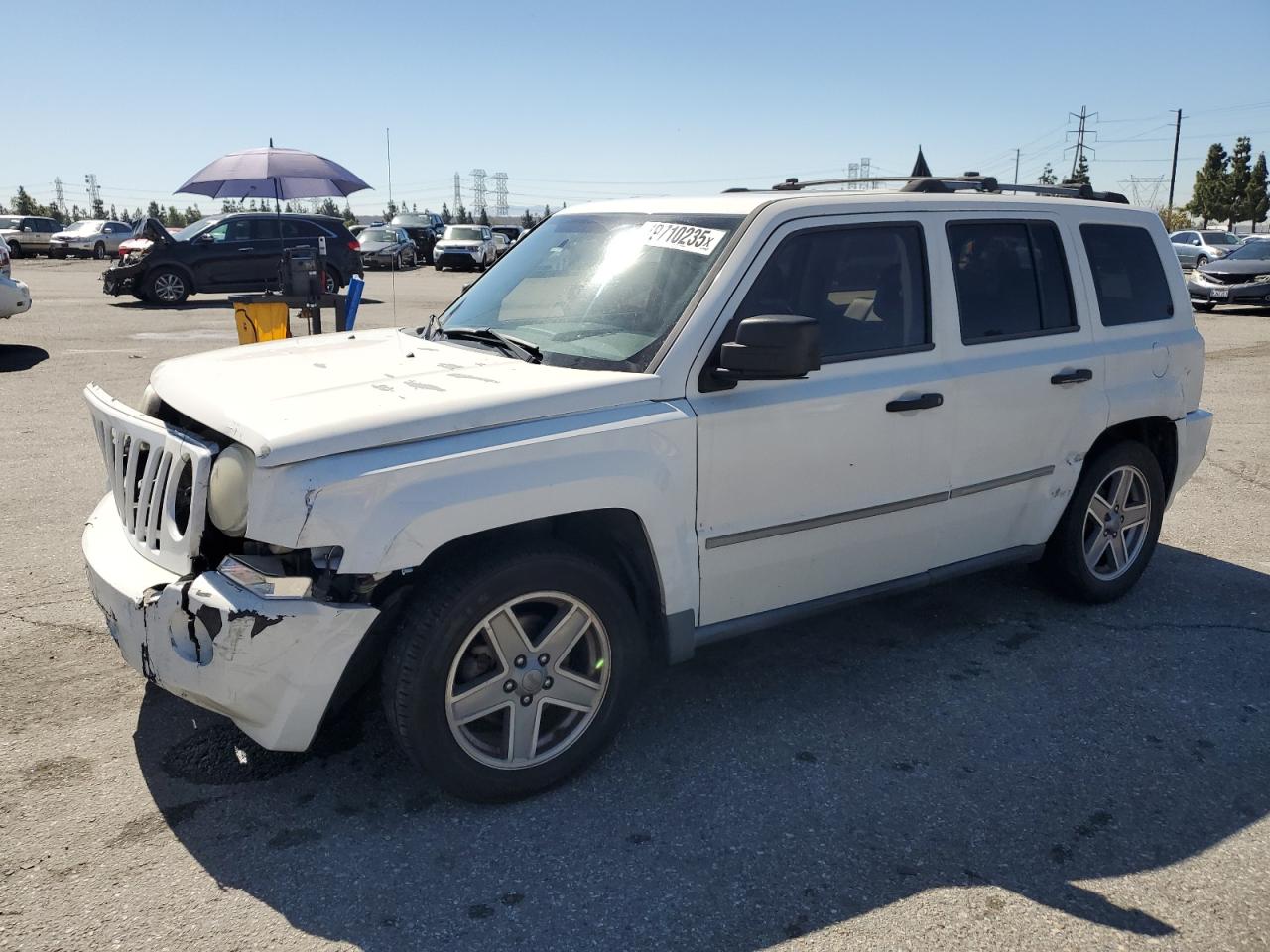 2008 Jeep Patriot Limited იყიდება Rancho Cucamonga-ში, CA - Front End