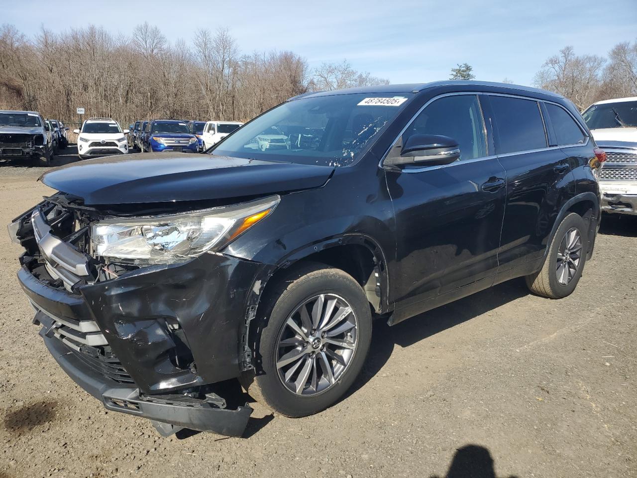 2018 Toyota Highlander Se de vânzare în East Granby, CT - Front End