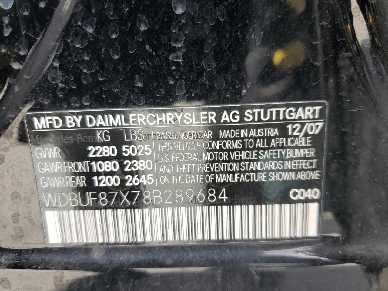 2008 Mercedes-Benz E-klasse - Image 12