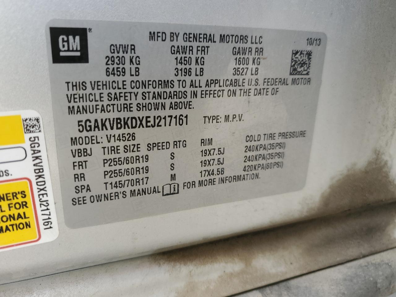 2014 Buick Enclave - Image 13