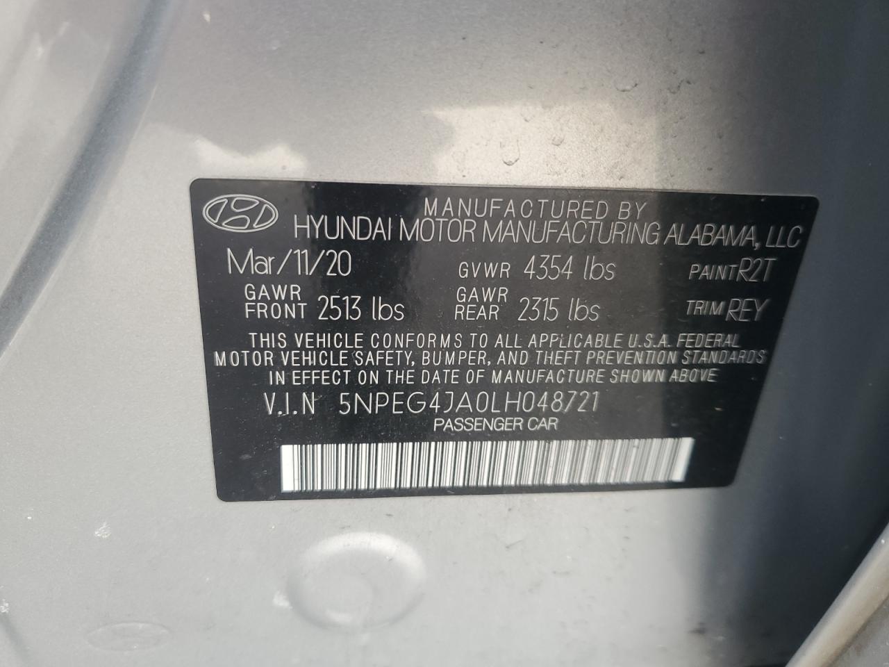 2020 Hyundai Sonata - Image 12
