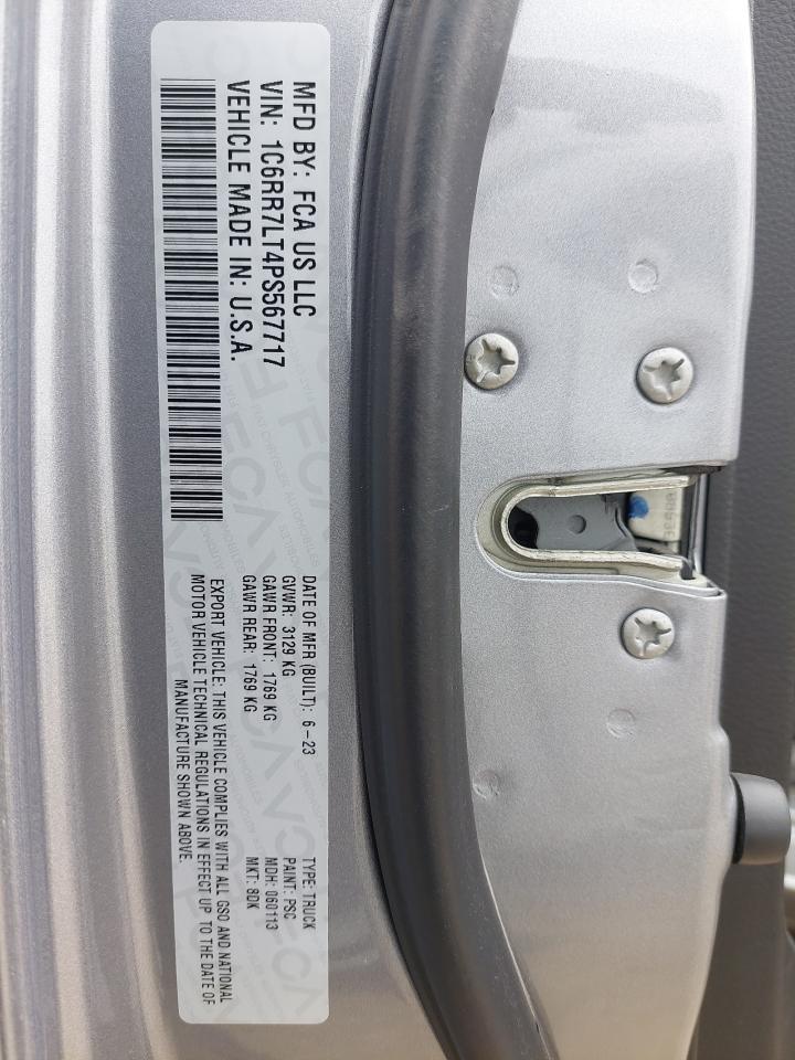 1C6RR7LT4PS567717 - 2023 Ram 1500 - #49190665