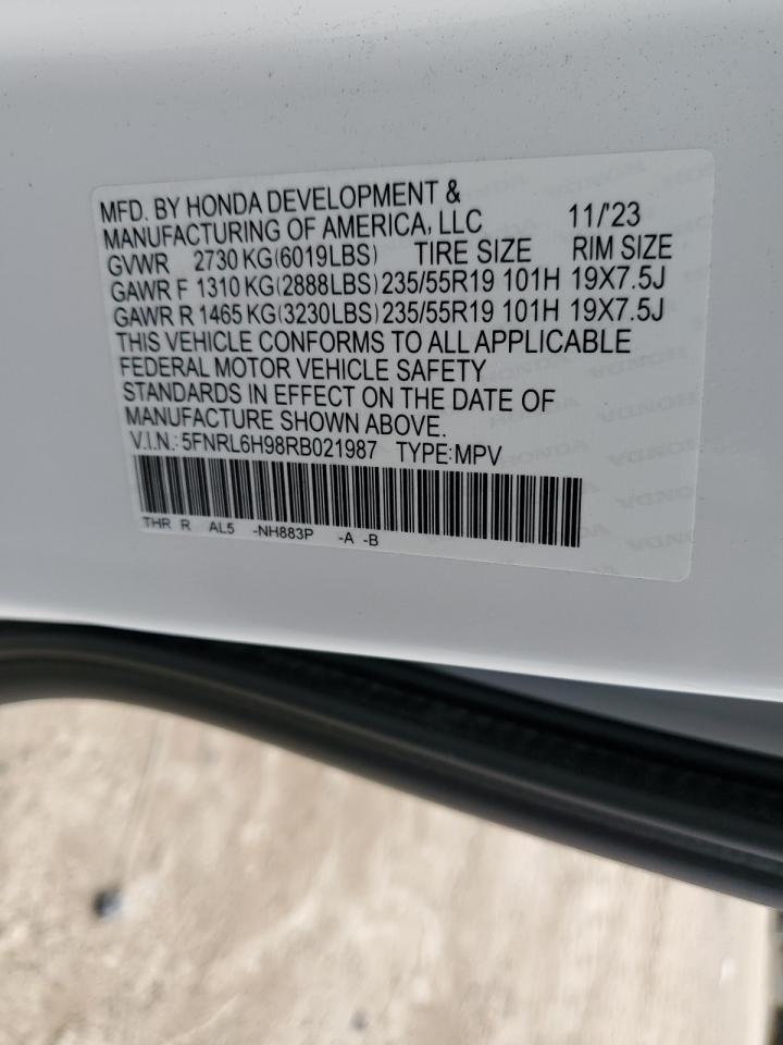 2024 Honda Odyssey - Image 14