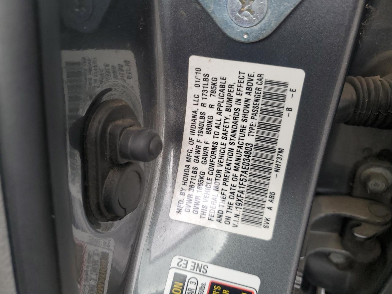 2010 Honda Civic - Image 12