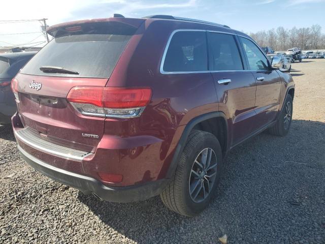 Паркетники JEEP GRAND CHER 2017 Бургунді