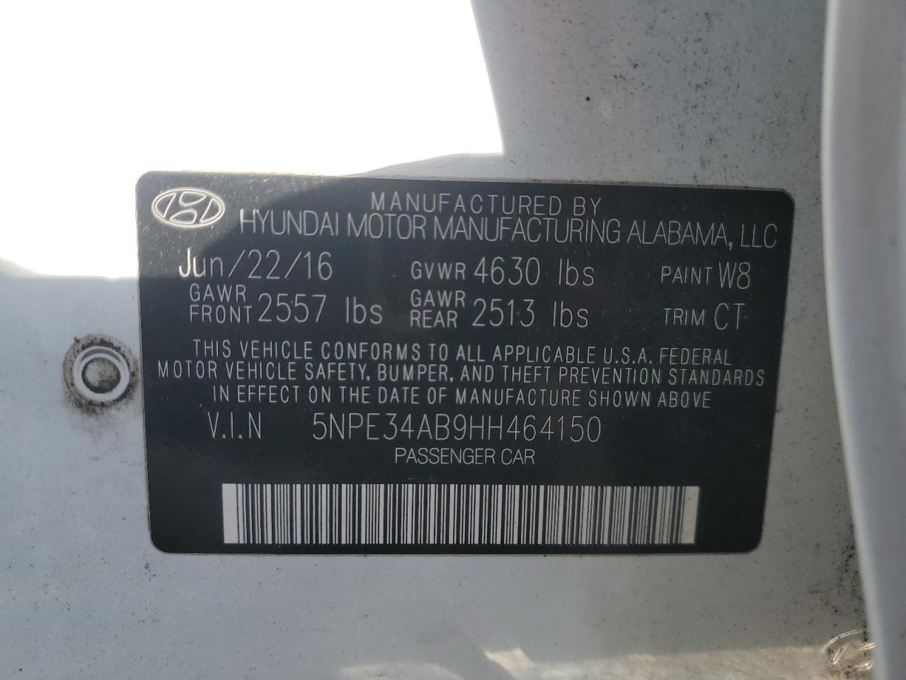 2017 Hyundai Sonata - Image 14