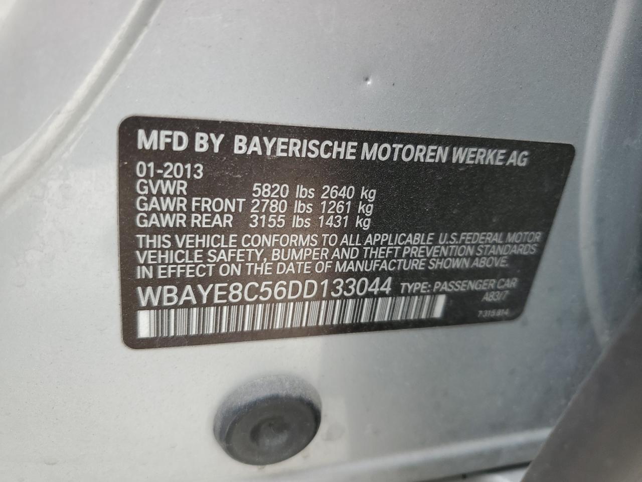 2013 BMW 7er - Image 12